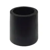 Walking Stick Ferrule Black, 18 mm | MOBIAK